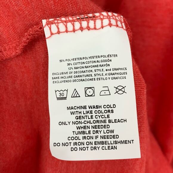 Boston Red Sox Genuine Merchandise MLB Baseball Tee Red Women's Size XXL NWT - Picture 5 of 6